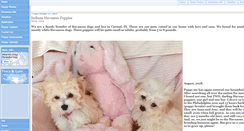 Desktop Screenshot of indianahavanesepups.com